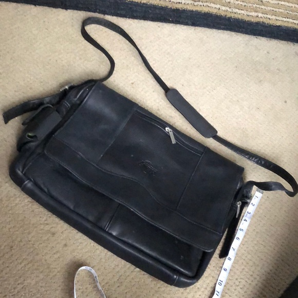 Los Angeles LAKERS UNISEX crossbody leather multy purpose bag fits 15” laptop - Picture 2 of 16